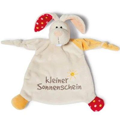 Abbildung von NICI Schmusetuch My First Kollektion, Hase Tilli, Kleiner Sonnenschein, mit aufgestickten Augen