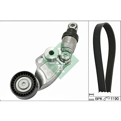 Abbildung von INA 529 0119 10 Keilrippenriemensatz Generatorfreilauf prüfen und ggf. erneuern MAZDA: CX 5 II, 6 Kombi, I