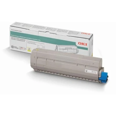 Abbildung von OKI Original Toner 45862819 gelb