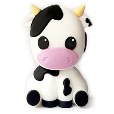 Abbildung von Ulticool Kuh USB Stick Type C 32 GB für Smartphone oder Laptop Praktisches und kreatives Design Frauen, Männer, Freundin, Teenager Mädchen Jungen Weiß/Schwarz