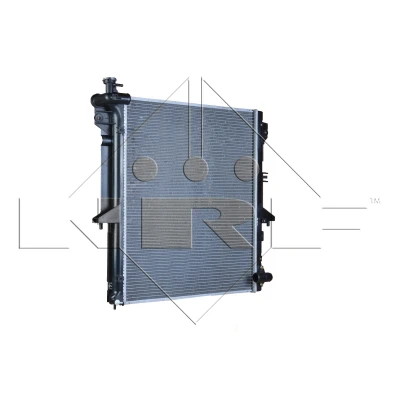 Abbildung von NRF 53907 Kühler, Motorkühlung Aluminium 638 525 16 Kühlrippen gelötet MITSUBISHI: L200 / Triton IV Pickup