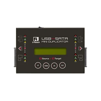 Abbildung von UREACH HQ200H SATA USB Dual Ports HDD Duplikator Kopierstation &amp; Datenradierer