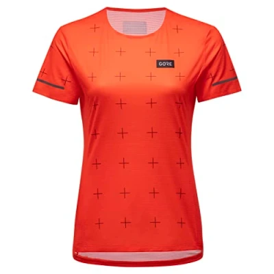 Abbildung von Gore Wear Contest Daily TEE Tshirt print orange, Damen, Größe: 42, Orange