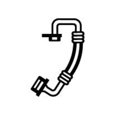 Abbildung von Hochdruck /Niederdruckleitung, Klimaanlage NRF 400069