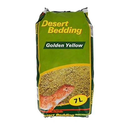 Abbildung von Lucky Reptile Desert Bedding &#039;Golden Yellow&#039;, Inhalt:7 Liter