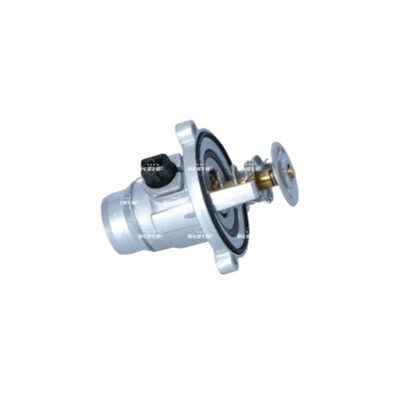 Abbildung von NRF 725297 Kühlwasserthermostat 105 mit Dichtring Gehäuse BMW: 5 Limousine, Touring, X5