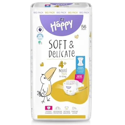 Abbildung von Bella Baby Happy Windeln Gr.4+ Maxi Plus 9 15kg 3X56 St