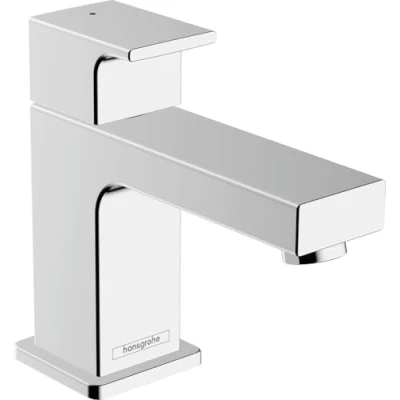 Abbildung von hansgrohe Waschtischarmatur &quot;Vernis Shape&quot;, 7cm, mit Hebelgriff für Kaltwasser ohne Ablaufgarnitur