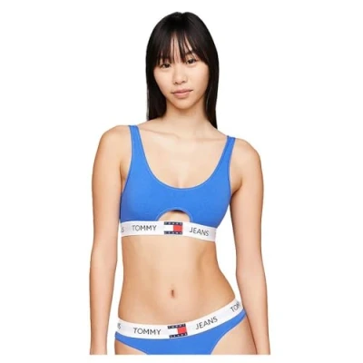 Abbildung von Tommy Jeans Heritage Bustier, Damen, Größe: XXL, Empire blue