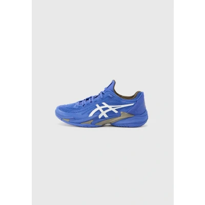 Abbildung von Asics Court 3 Multicourt Tennisschuh, Herren, Größe: 45, Dark cobalt/white Schuhe