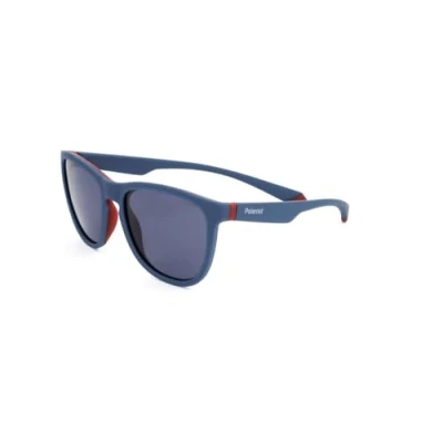 Abbildung von Polaroid Unisex PLD 2133/s Sunglasses, Pearl Azure/Dark Blue Gradient, 56
