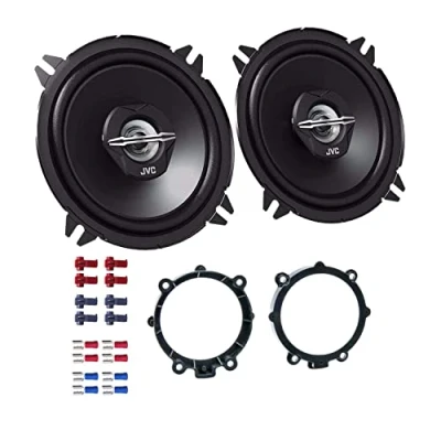 Abbildung von JVC CS J520X Auto Lautsprecher Boxen 500 Watt 13 cm 2 Wege Koax passend für Mercedes Sprinter (W906) ab 2006 Türen Front