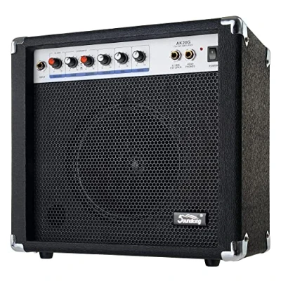 Abbildung von Soundking AK20 G Gitarrenverstärker 60 Watt 3 Band Equalizer 8&quot; Speaker mit 2 Kanälen Kopfhörerausgang &amp; Lautsprecheranschluss Idealer Amp für Einsteiger Extra robusten Schutzecken