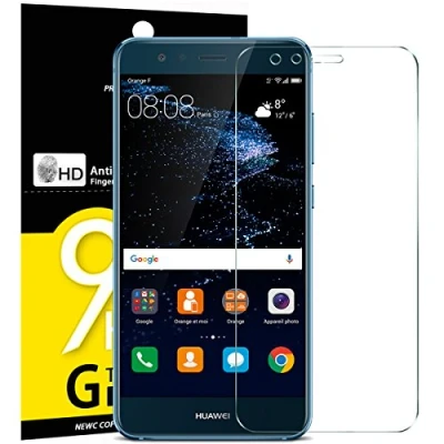 Abbildung von NEW&#039;C 3 Stück, Panzer Schutz Glas für Huawei P10 Lite, Frei von Kratzern, 9H Härte, HD Displayschutzfolie, 0.33mm Ultra klar, Ultrabeständig