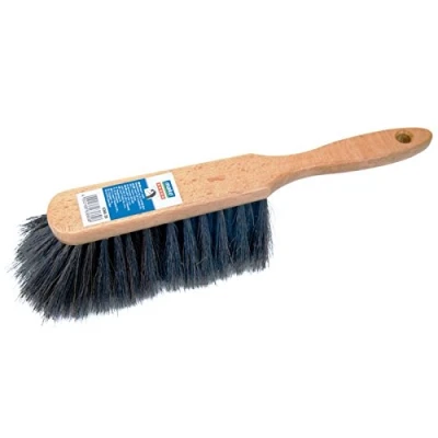 Abbildung von mako Kehrgarnitur Handfeger mit Rosshaar, natur 28 cm