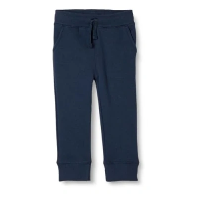 Abbildung von Amazon Essentials Jungen Fleece Jogginghose, Marineblau, 9 Jahre
