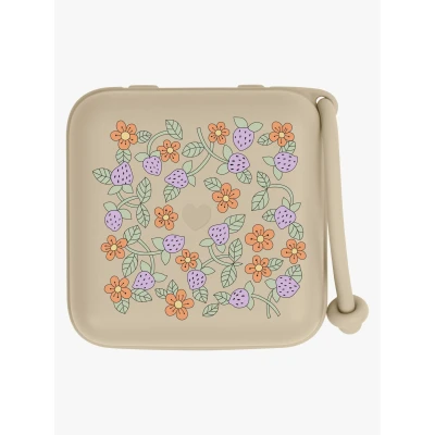 Abbildung von BIBS x Liberty Strawberries Schnullerbox, Cream Vanilla
