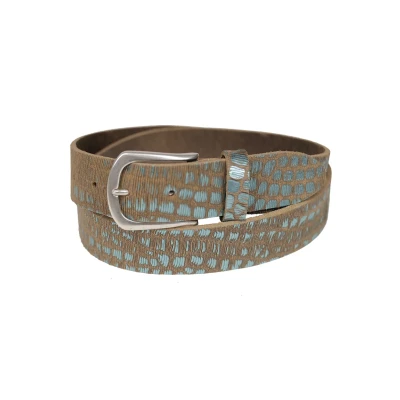 Abbildung von JCC Gürtel, Herren, Größe: 100, Green metallic
