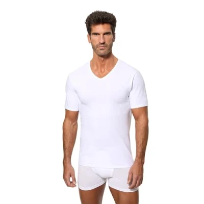 Abbildung von Abanderado Herren Camiseta Manga Corta Regulactive T Shirt mit kurzen Ärmeln, weiß, XXL