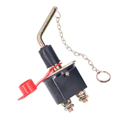 Abbildung von Shanrya Batterietrennschalter, 300A Batterietrennschalter Power Kill Universal 12‑24V für LKW Yachten Wohnmobile