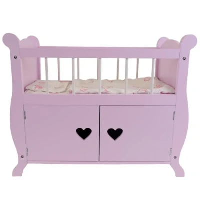 Abbildung von Puppenbett Sweetheart retro pink Bandits and Angels