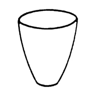 Abbildung von neoLab Porzellan Tiegel, Weiß, 50mL Kapazität, 45mm Durchmesser, 56mm Höhe, 10 Stück