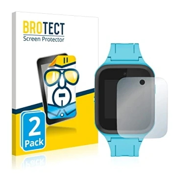 Abbildung von BROTECT (2 Stück Schutzfolie für TCL Movetime Family Watch MT40 Displayschutz Folie Ultra Klar