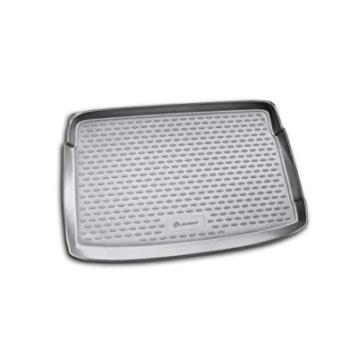 Abbildung von Element Passgenaue Premium Antirutsch Gummi Kofferraumwanne VW Polo V 6R Oberer Boden Schrägheck