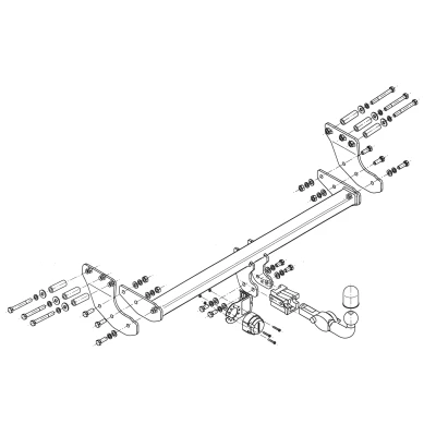 Abbildung von Abschleppstange STEINHOF STV302 VOLVO XC90