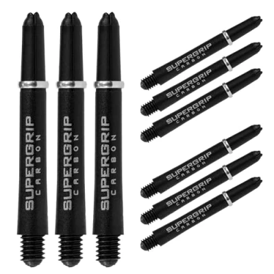 Abbildung von Harrows Dartpfeile 3 Sets Carbon ST Dartschäfte insgesamt 9 erhältlich in Größen robuster Verbundstoff Midi Silber