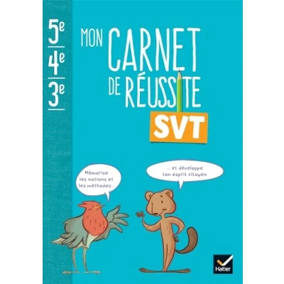 Abbildung von Mon Carnet de réussite SVT 5e 4e 3e Ed 2024 élève: Sciences la vie et Terre