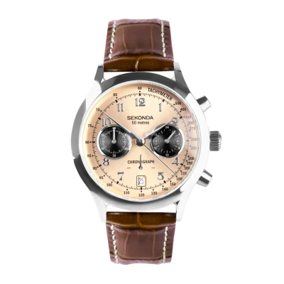 Abbildung von Sekonda Archer Chronograph, Herren, Größe: One Size, Rose gold