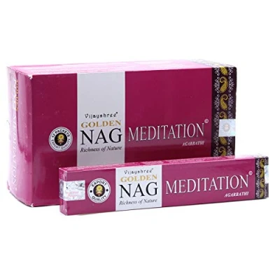 Abbildung von Räucherstäbchen Golden Nag Meditation 15 g