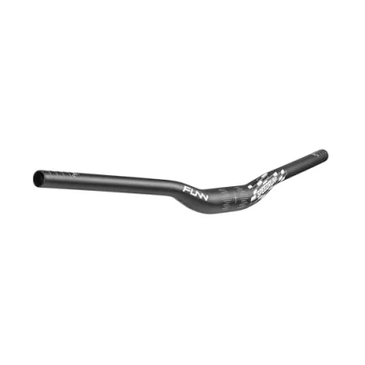 Abbildung von Funn Speedrun Junior Mountainbike Lenker mit Lenkerklemme 31,8mm und Breite 680mm, geeignet für Fahrradgriffe einem Innendurchmesser von 19mm (Schwarz)