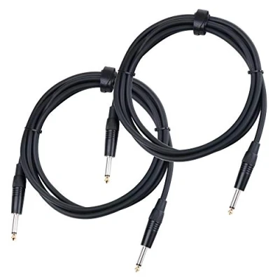 Abbildung von Pronomic BOXJ 2.5 Lautsprecherkabel DJ PA Boxenkabel (Professionelles Boxenkabel, 6,3 mm Klinke, Länge 2,5m, säure und ölfest, Spannzangen Zugentlastung)