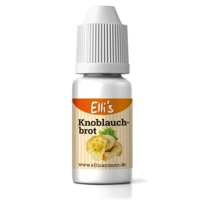 Abbildung von Ellis Aromen Knoblauchbrot NATURIDENTISCHES Lebensmittelaroma Für Speisen &amp; Getränke 10 ml