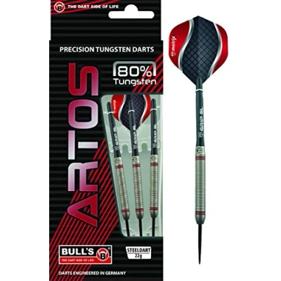 Abbildung von BULL&#039;S Artos Steel Dart, rot, 24g