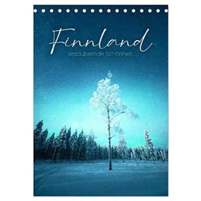 Abbildung von Finnland Bezaubernde Schönheit. (Tischkalender 2025 DIN A5 hoch), CALVENDO Monatskalender