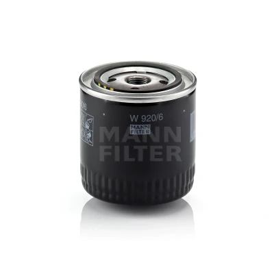 Abbildung von MANN FILTER W 920/6 Ölfilter 3/4 16 UNF mit einem Rücklaufsperrventil Anschraubfilter JEEP: CHEROKEE II, GRAND 2, 3
