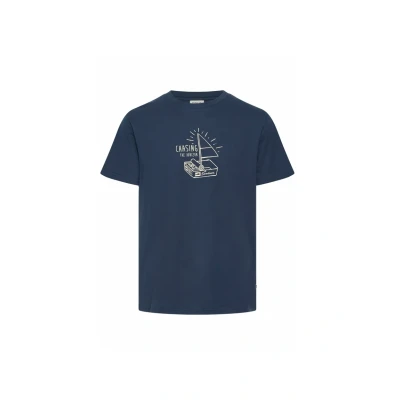 Abbildung von Solid Odell Tshirt print, Herren, Größe: Large, Insignia blue