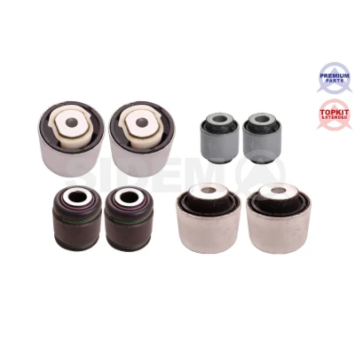 Abbildung von SIDEM 827619 KIT Querlenkerlager Vorderachse unten Gummimetalllager Querlenker JAGUAR: XF Limousine, S Type