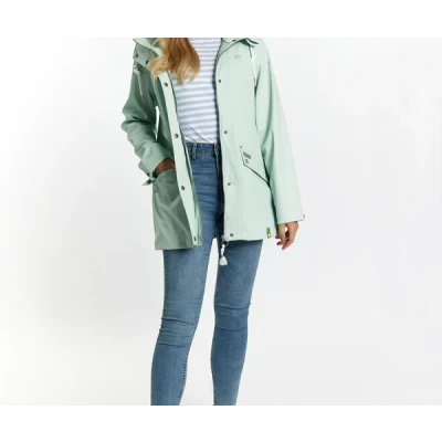 Abbildung von Regenjacke Schmuddelwedda XL / Pastell Lavendel 100% Polyester (recycelt)