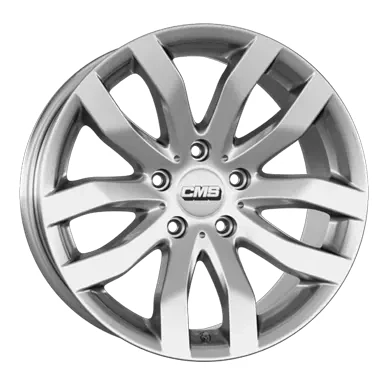 Abbildung von CMS 5 loch 16Zoll 112mm Alufelge C22 Brillantsilber lackiert 676 52 62S SR Felge