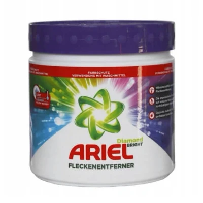 Abbildung von Fleckenentferner Ariel Pulver Diamon Bright für bunte Wäsche 500g, dose (1x500g)