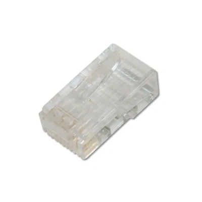 Abbildung von DIGITUS AK 219602 Cat 6 Crimpstecker 1 Stück RJ45 Netzwerkstecker Ungeschirmt Für Cat6 Netzwerkkabel, Verlegekabel &amp; Ethernet LAN Kabel 1GBase T 8P8C AWG 27/7 bis 24/7