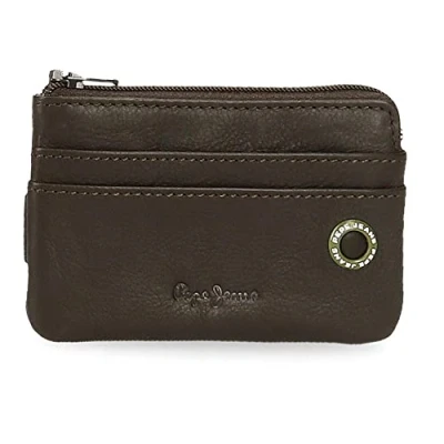 Abbildung von Pepe Jeans adge, braun, única, Geldbörse Badge