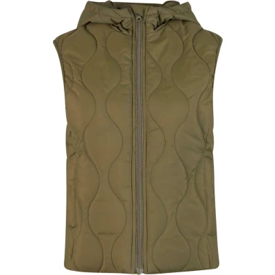 Abbildung von Urban Classics Super Puffer Weste, Damen, Größe: XXL, Olive