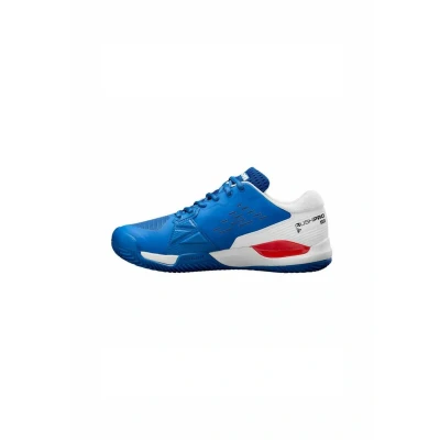 Abbildung von Wilson RUSH PRO ACE Tennisschuh für Sandplätze, Herren, Größe: 45, D v blu Mesh