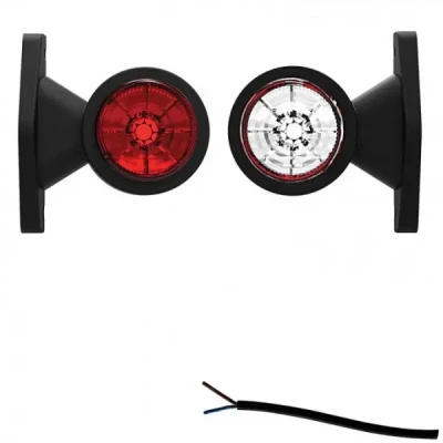 Abbildung von Fristom LED Breitenlampe, kurzer Stiel 12/36V 0,2m. Kabel