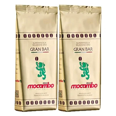 Abbildung von 2 x Mocambo Gran Bar Selezione Oro, 250g Bohnen